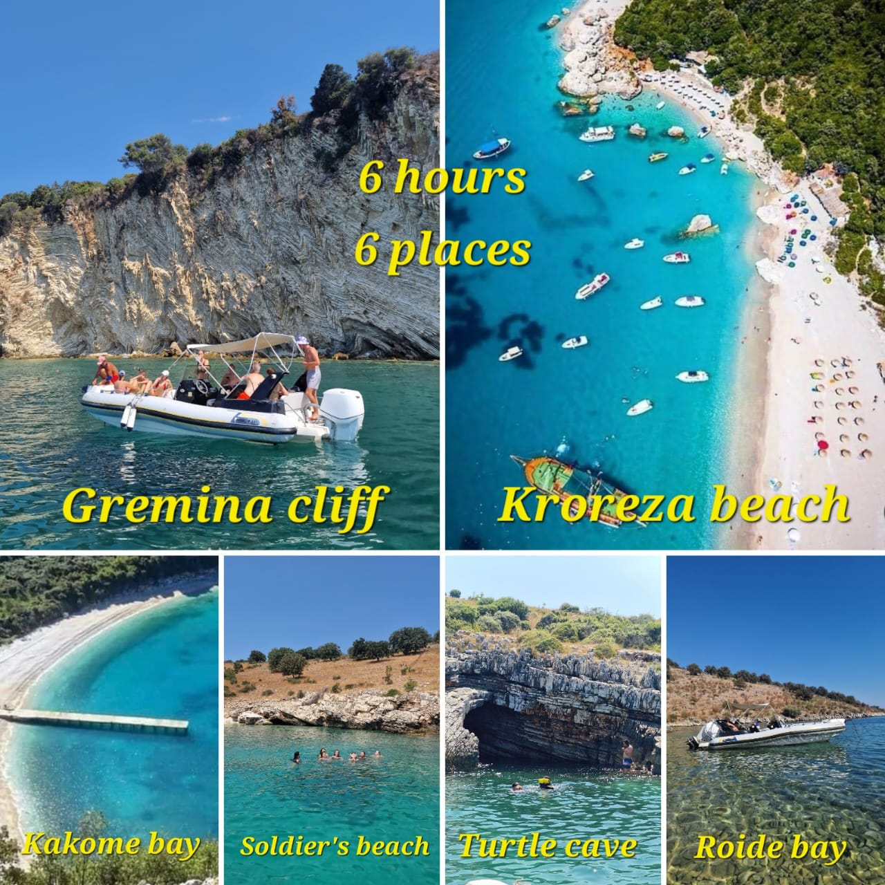Group Boat Trip Sarandas Northern Hidden Gems