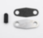 Example of Pair Valve Block off plate, gasket, and vacuum plug.