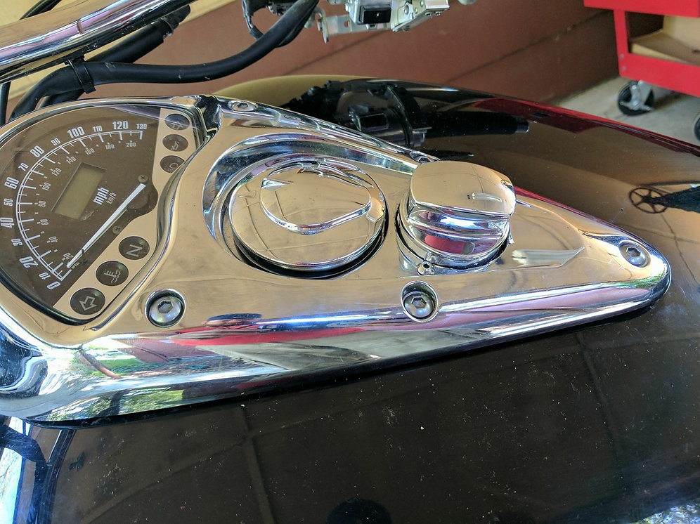 VTX1300/1800 Ignition Relocation Kit goheencycles