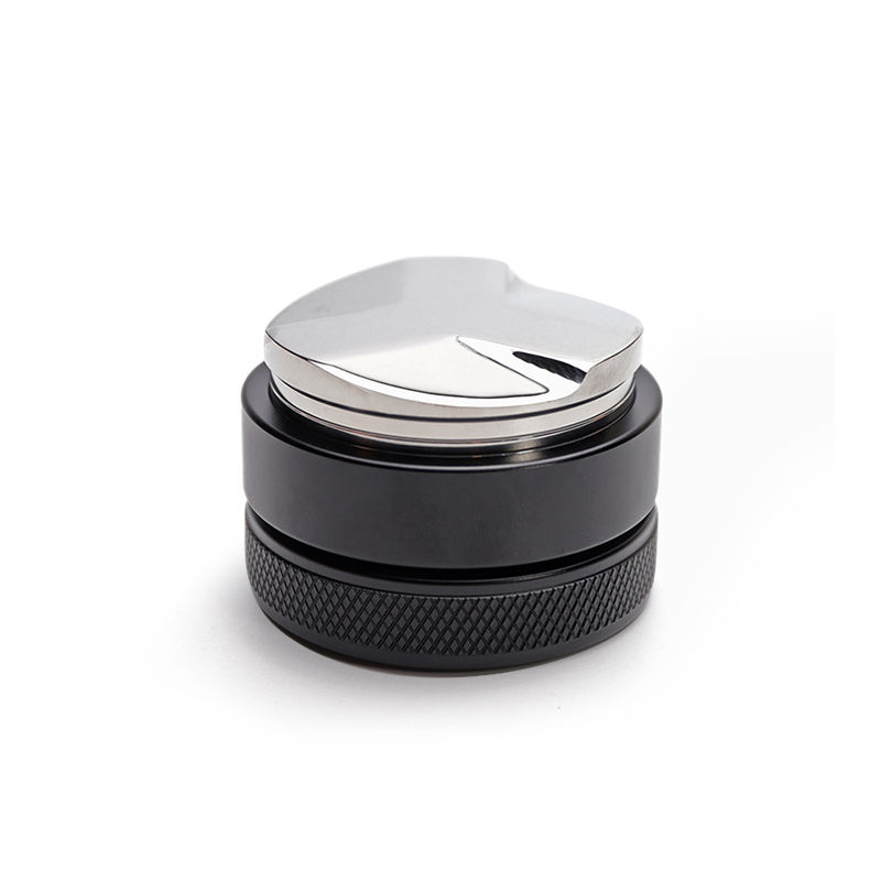 HiBREW Kaffeepulver verteiler, Edelstahl und Massivholz