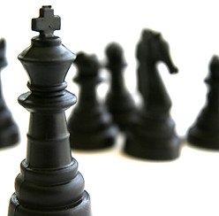 Black Chess Pieces