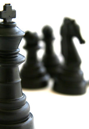 Black Chess Pieces