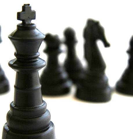 Black Chess Pieces