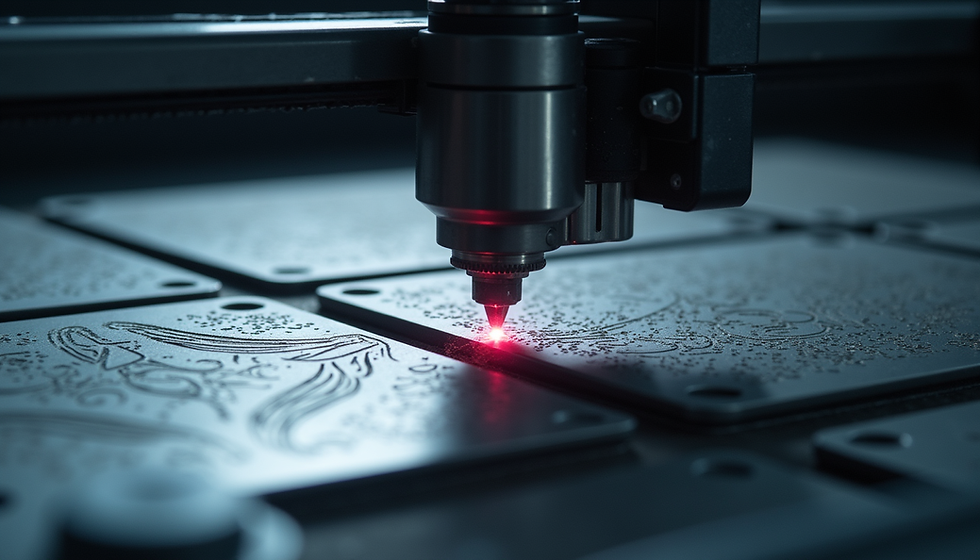 How a Laser Engraver Can Precisely Engrave Metal Parts
