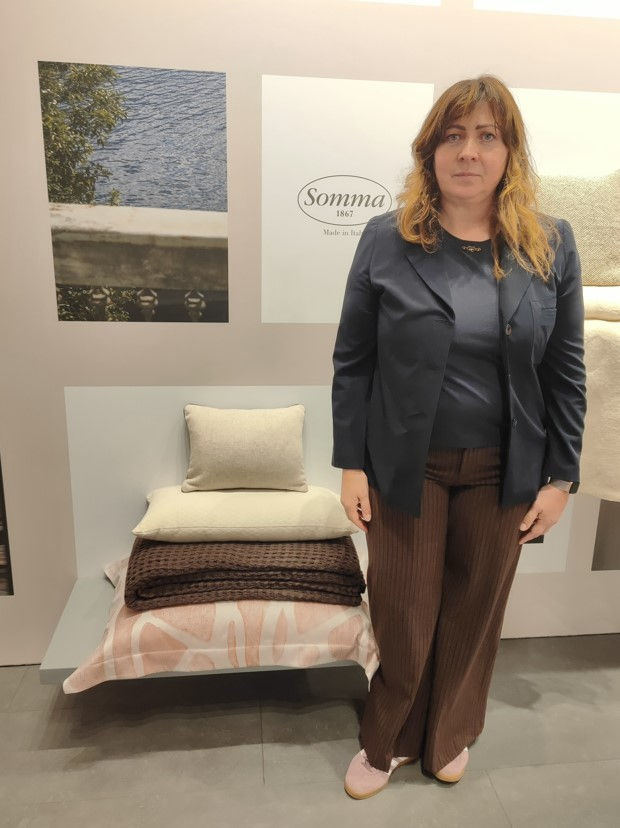 Francesca Moltrasio di Gabel accanto ad alcune novità di Somma1867