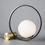 Thumbnail: Glass Round Ball Table Light/Desk Lamp