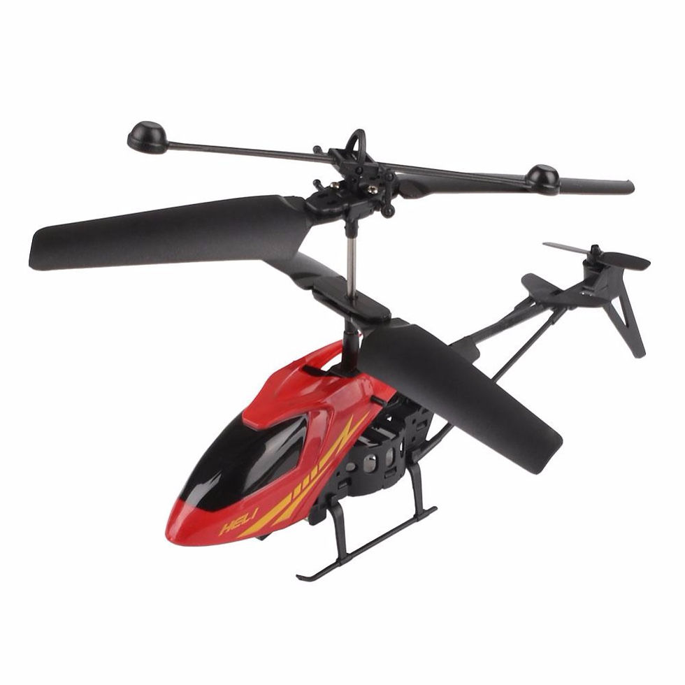 Thumbnail: Novedoso Mini Helicóptero RC 2.5CH – MJ (MINGJI) Rojo