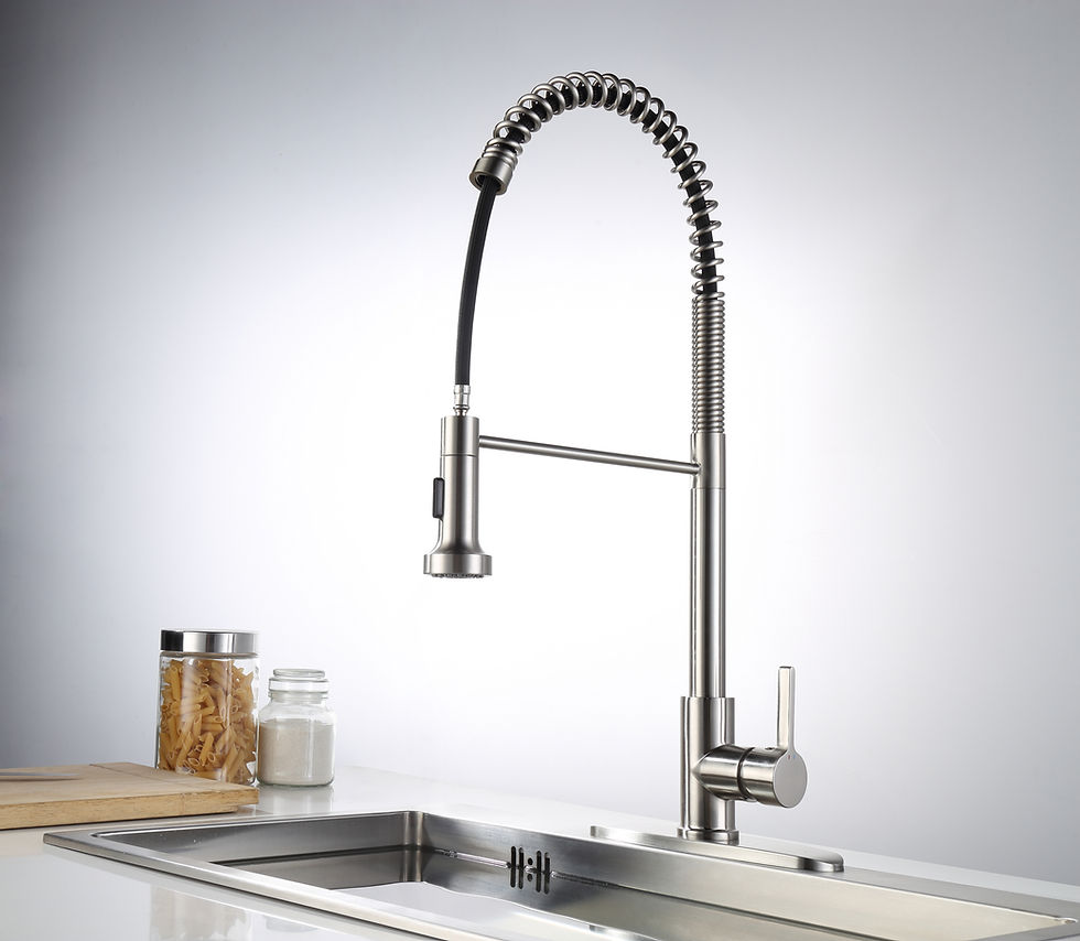 Thumbnail: Marcato™ Industrial Spring 24" One Handle Pull Down Kitchen Faucet