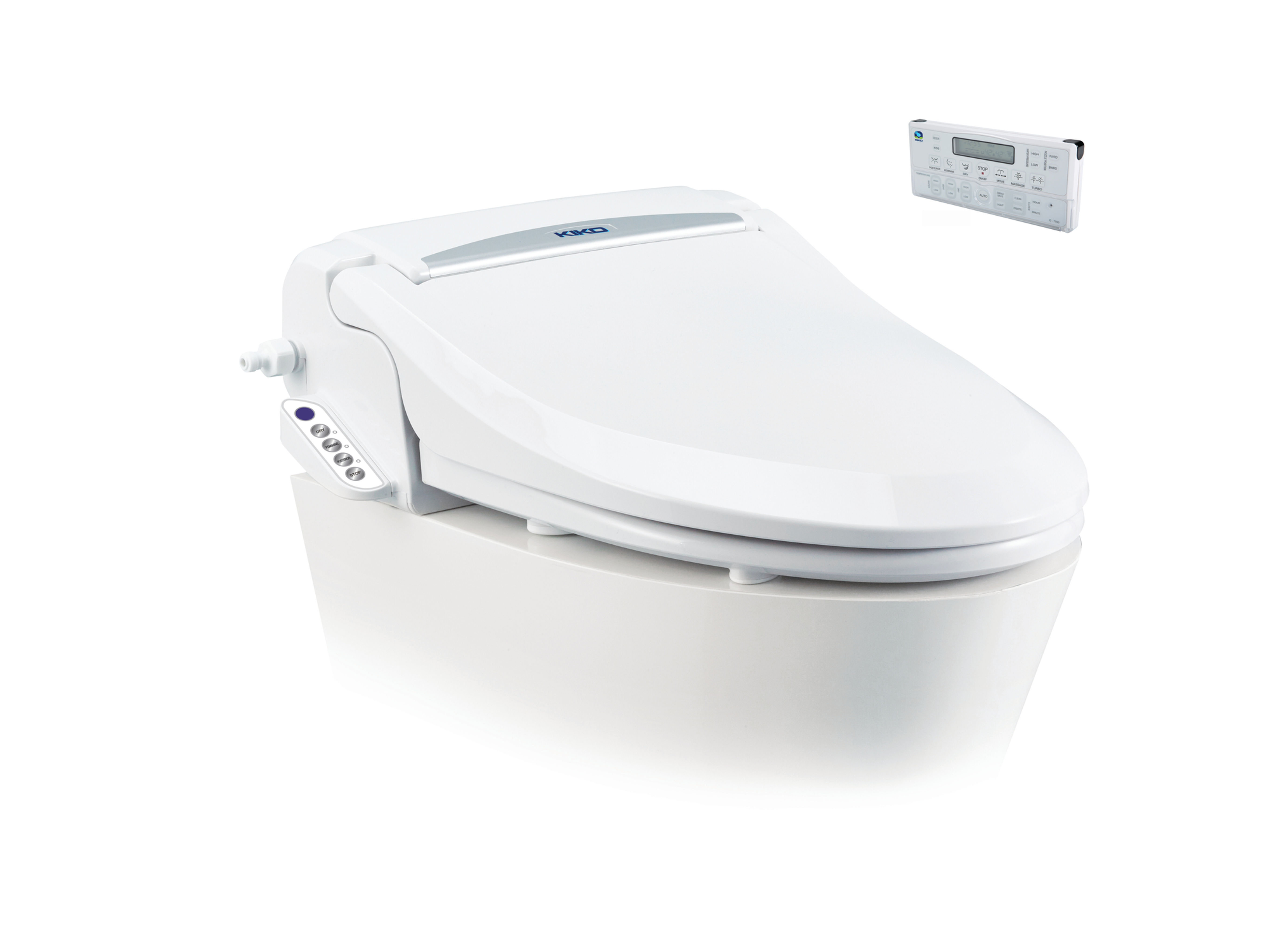 KIKO™ Premium Electric Bidet Toilet Seat Elongated 55 Functions