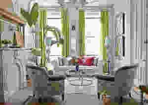 Move Furniture Away From Walls ~ Floating furniture away from the walls creates more intimate seating. All you have to do is off-set your furniture (a few inches) to totally transform the feel in the room.
