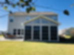 Screened-In Porch Exterior Back