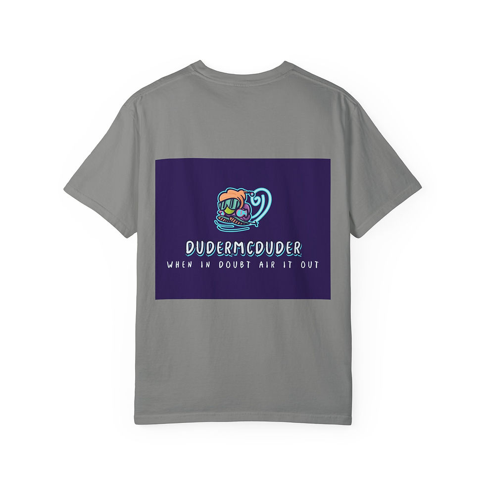 Thumbnail: "when in doubt air it out" tee