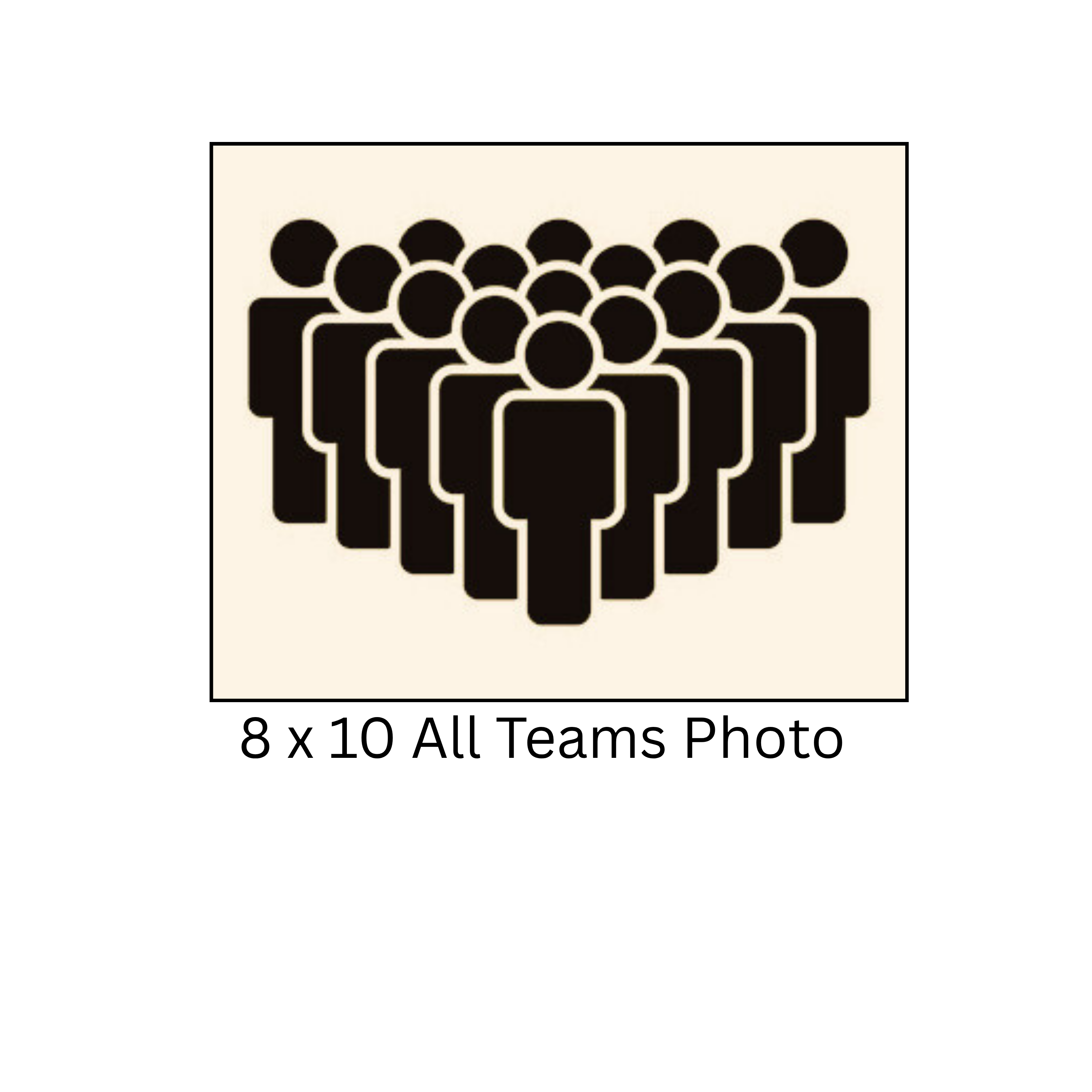 Add-On 8 x 10 All Team Photo