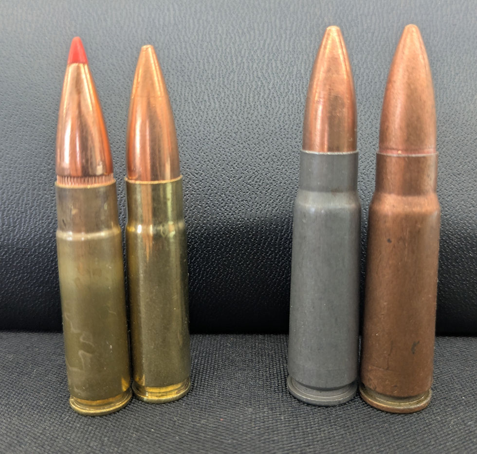 300BLKOUT(left) 7.62X39MM(right)