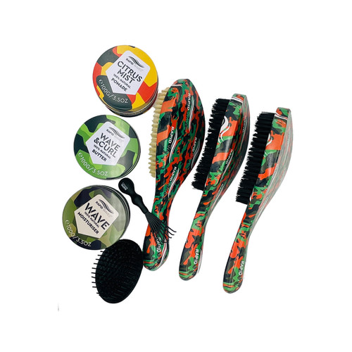 Wavers Handle Brushes Starter Pack Rapid Wave Brushes
