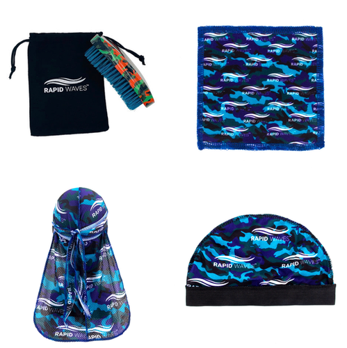 Rapid Waves Compression Collection Pack Of 4 | Rapid Wave Brushes