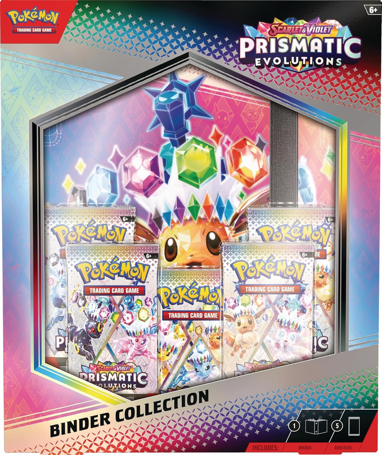 Scarlet & Violet—Prismatic Evolutions Binder Collection