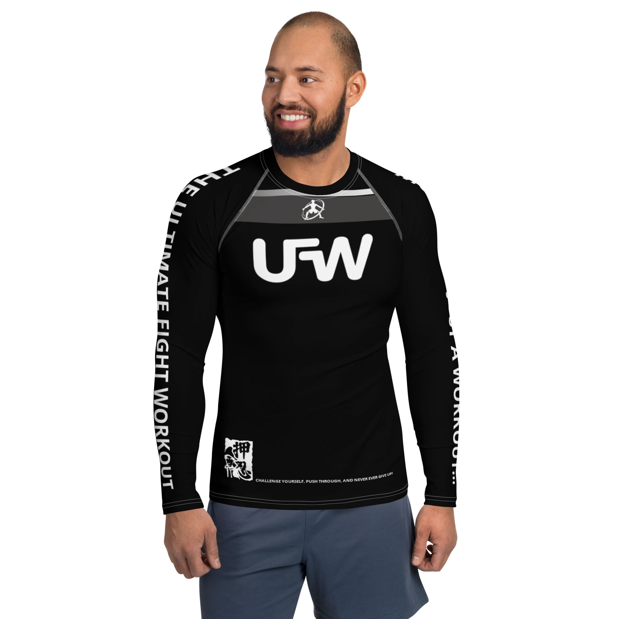 Men's Rash Inspire Guard Black