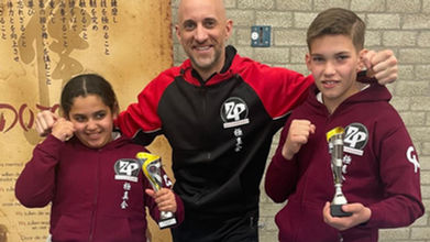 Eerste Toernooi, Alle 7 Vechters op het Podium!