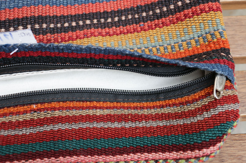 サムネイル： ギャッベキリム・クッションカバー（品番/TK17170c）