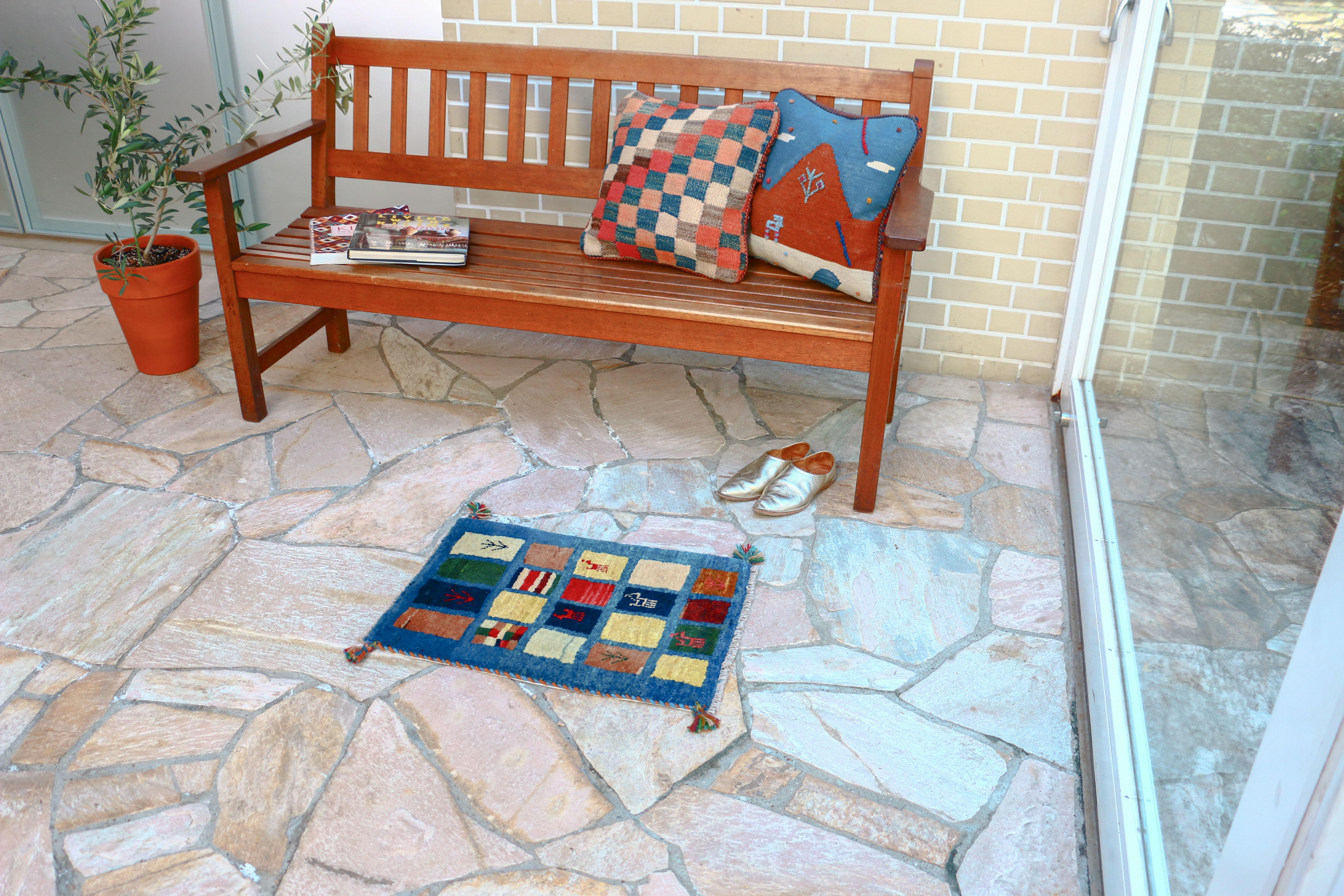 ギャッベ・60×40サイズ（品番/tg18042）