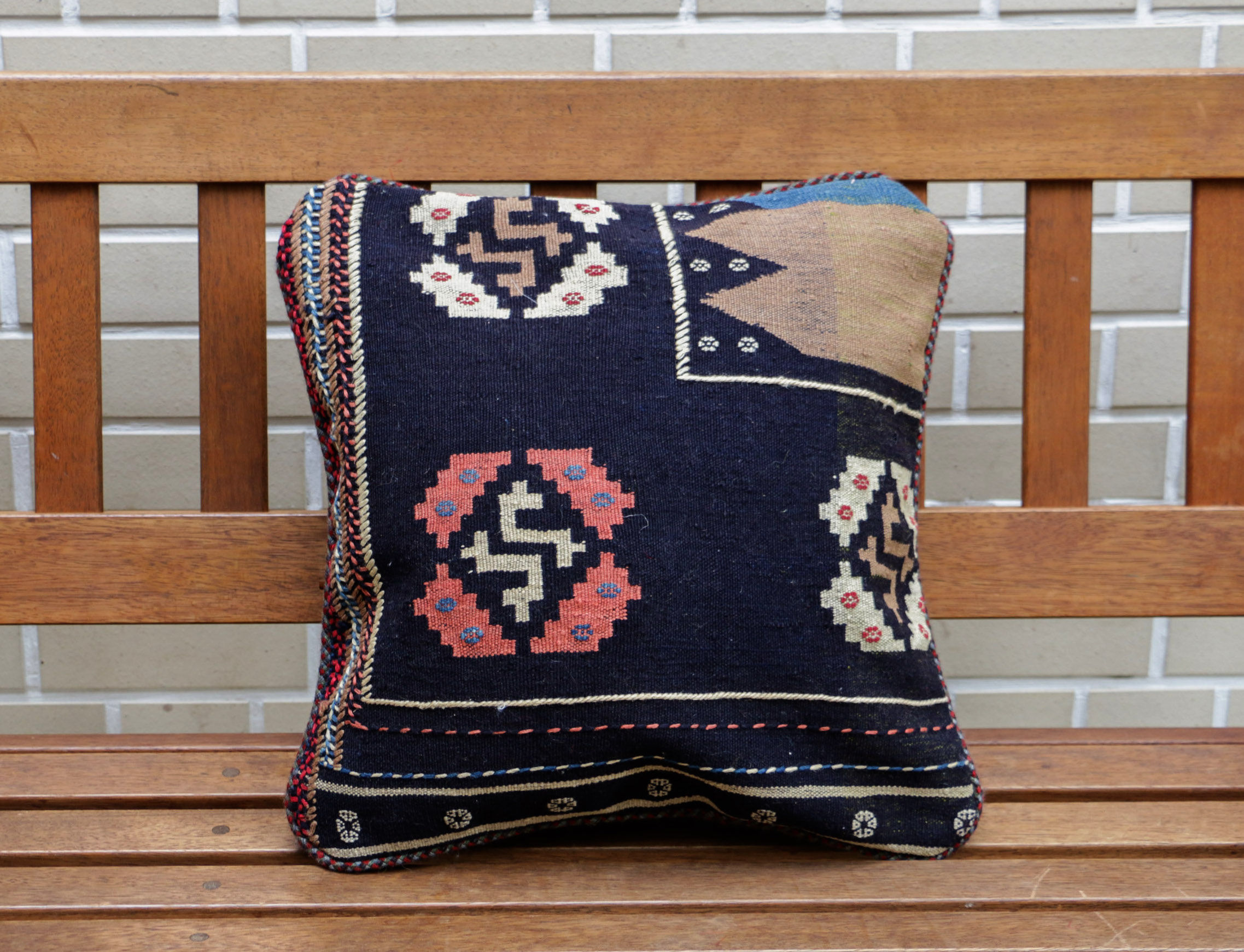 在庫◎ キリム・クッションカバー（品番/TK17159c）