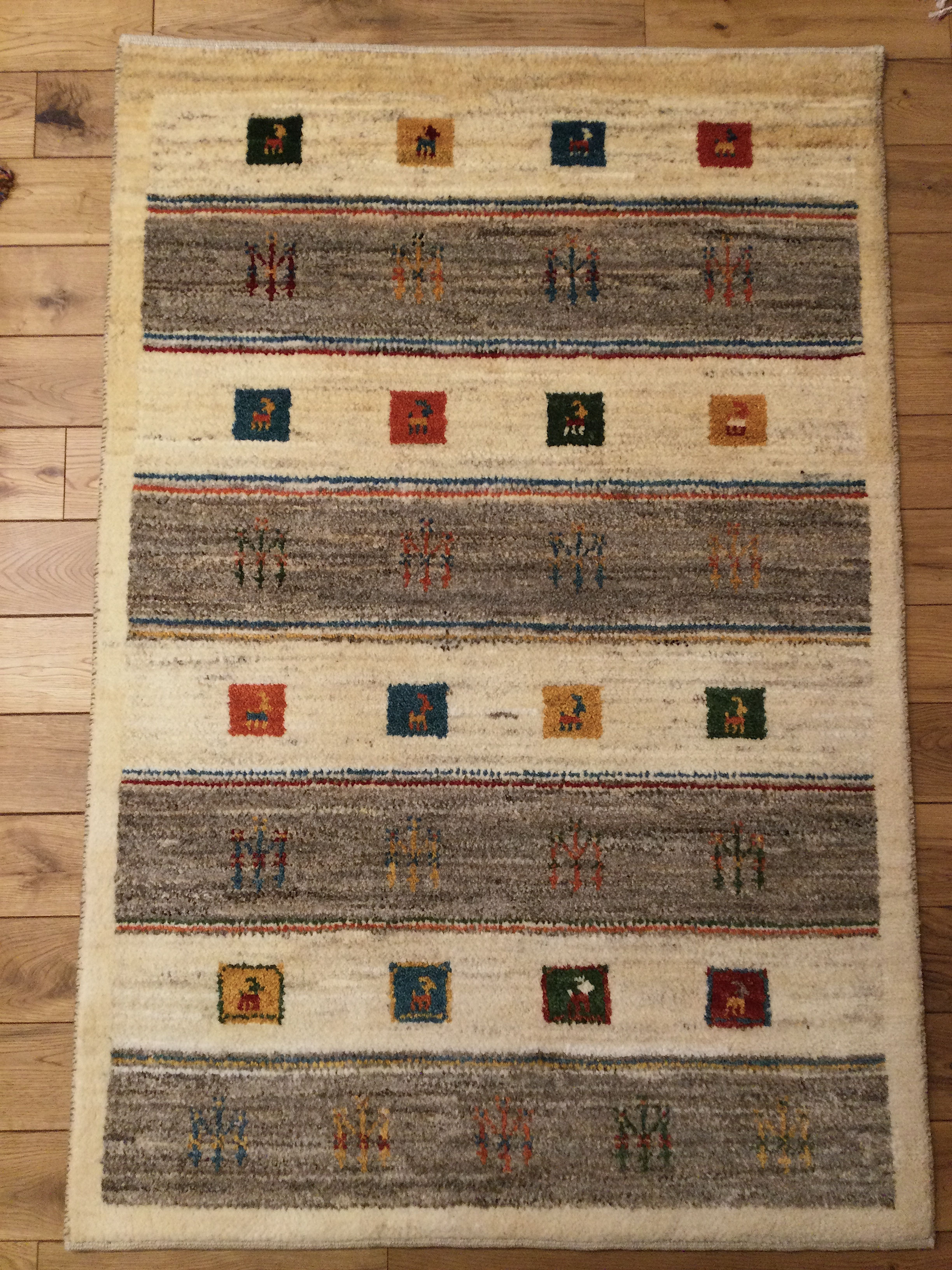 ギャッベ・ラグサイズ（品番/tg18883）