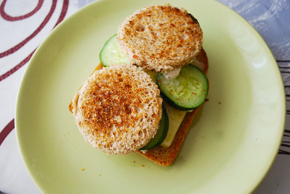 сандвич с яйце