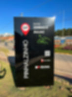 Tótem Circuito entre Serras e Águas. 