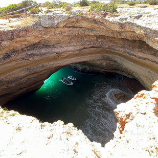 Gruta de Benagil Vista de Cima