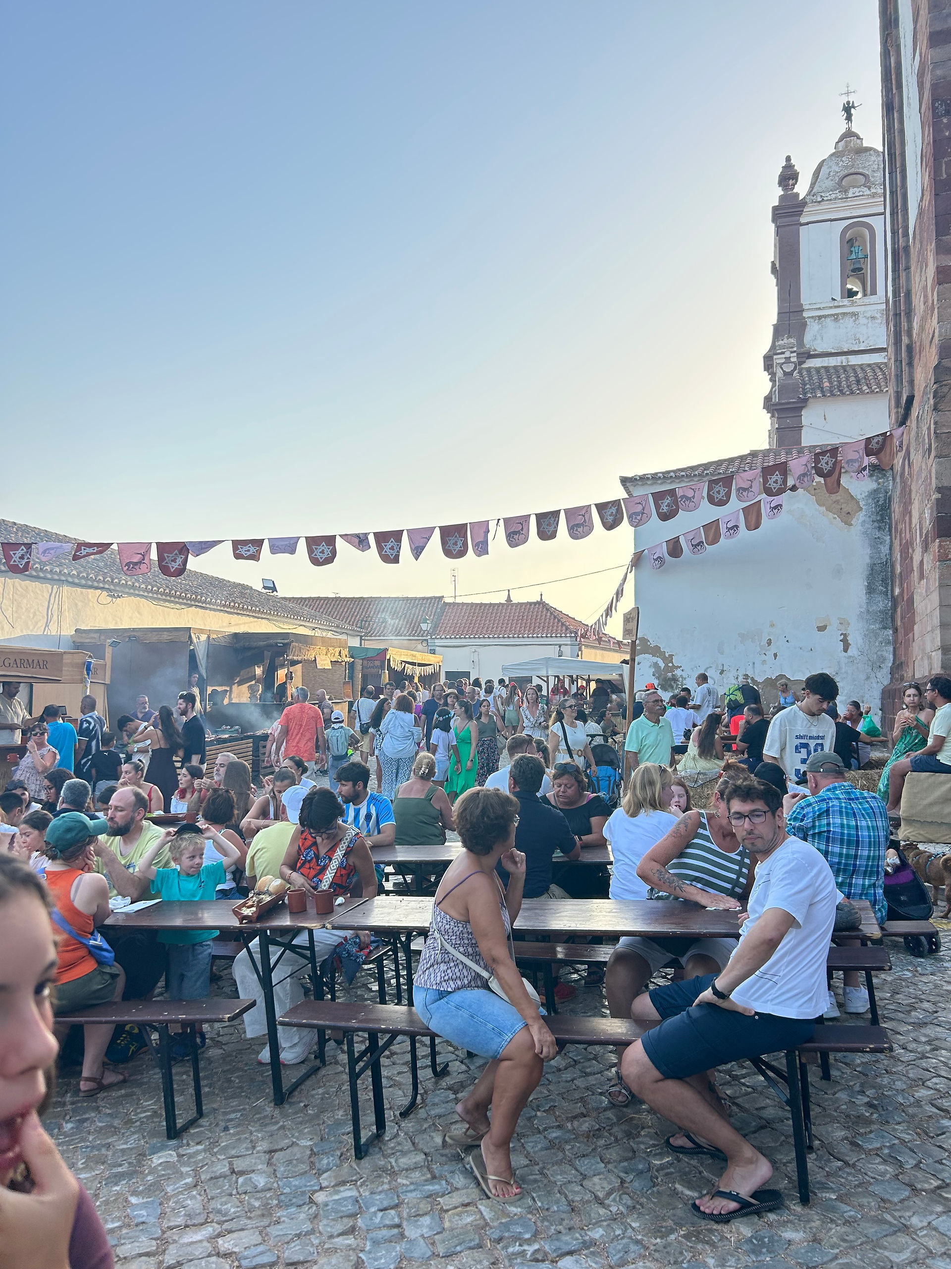 panoramica da feira de silves