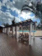 Piscina da Pousada Recanto da fazenda 