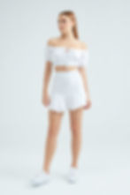 Crop Mini Etek İkili Takım - Önden Görünüm - Matmazena