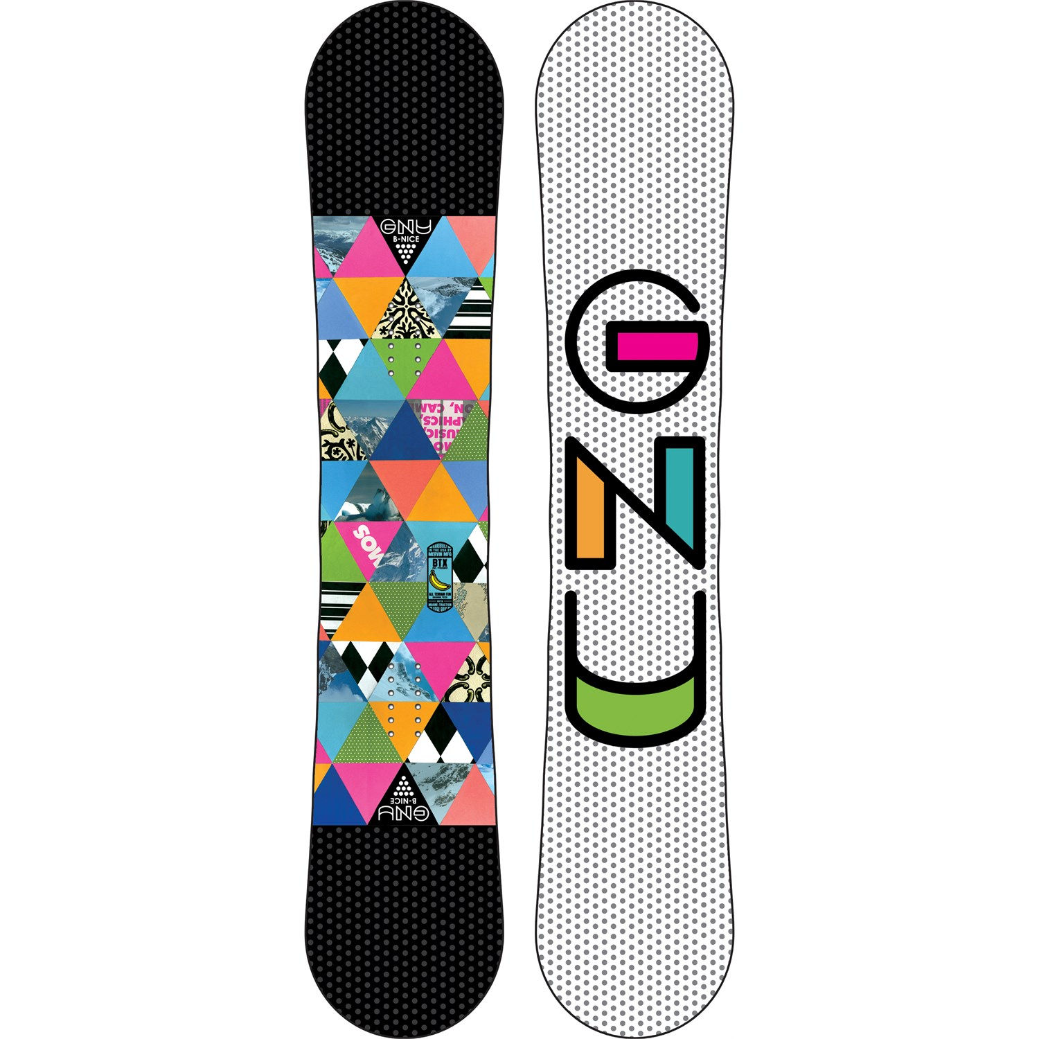 GNU グヌー |  [ B-NICE SERIES PATTERN ] レディース スノーボード