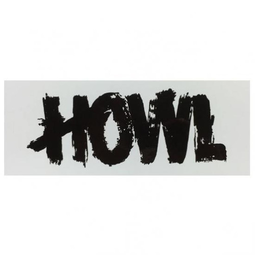 HOWL [ハウル] ロゴ シール ステッカー Lサイズ | PROTY プロッティ
