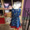 Thumbnail: Powell Craft Navy/Burgundy Dress