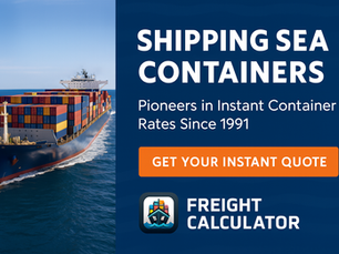 Shipping Sea Containers