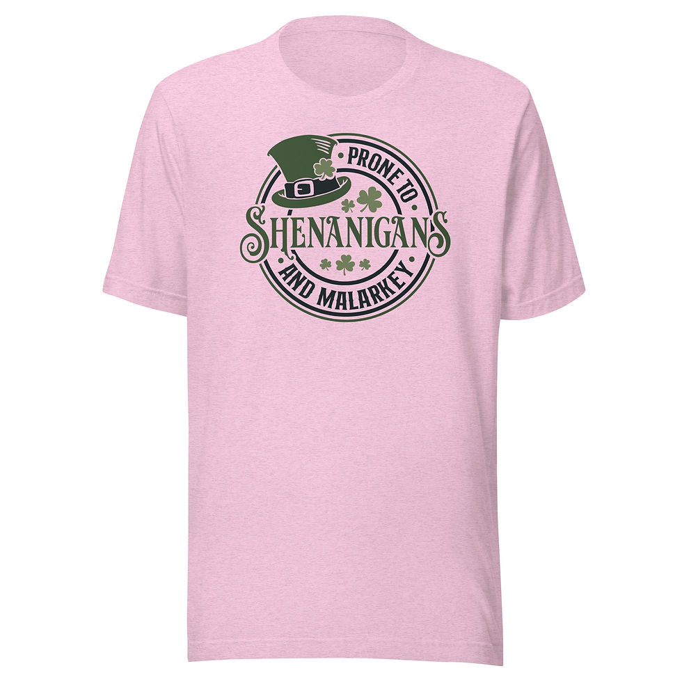 Thumbnail: Prone To Shenanigans And Malarkey Unisex T-Shirt