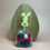 Thumbnail: Heart Tailed Easter Bunny Acrylic Plant Stake (Ivory)