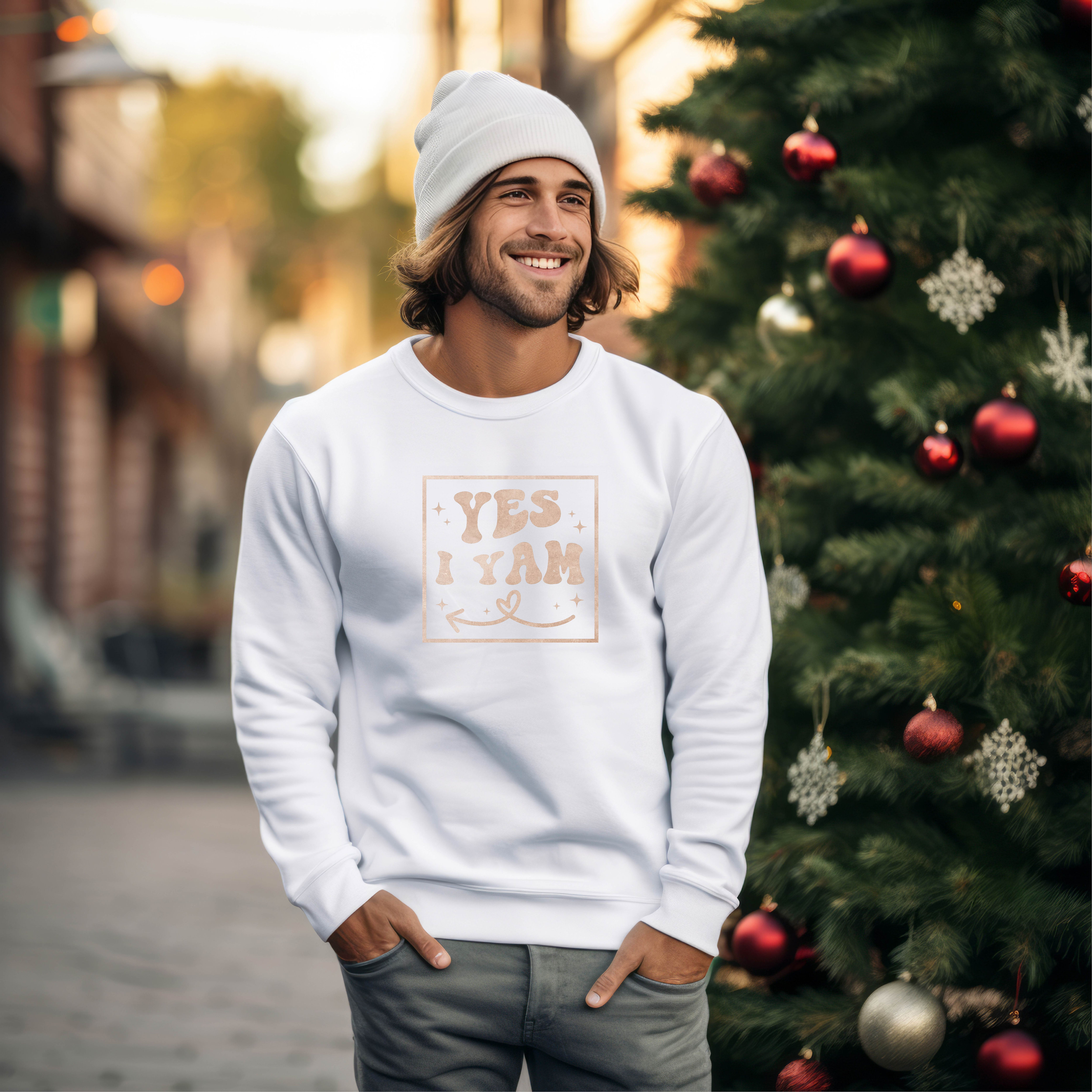 Yes I Yam Unisex Sweatshirt (Style 2)