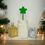 Thumbnail: Christmas Star Acrylic Plant Stake (Transparent Green)