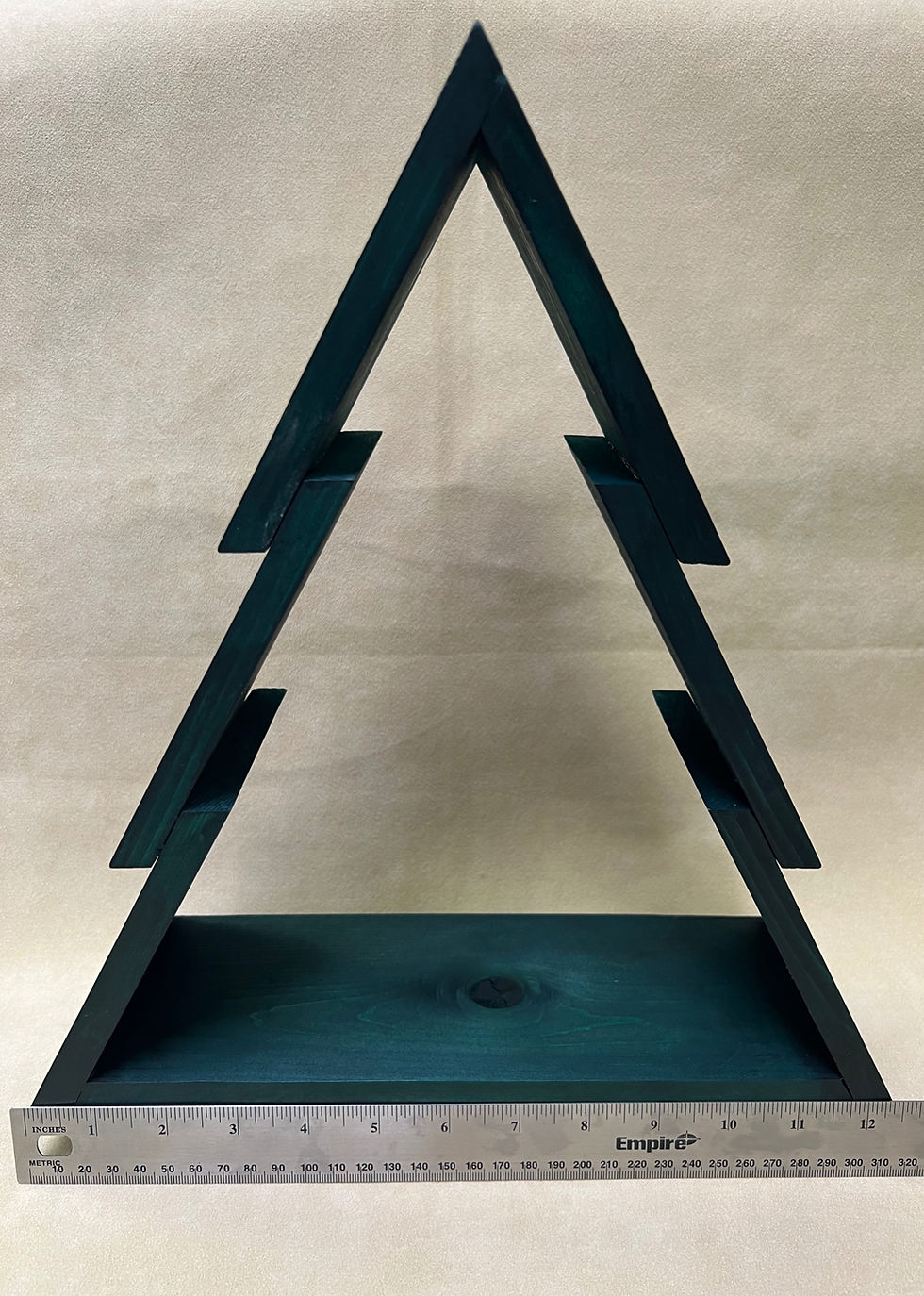 Thumbnail: Handmade Wooden Christmas Tree (Green)