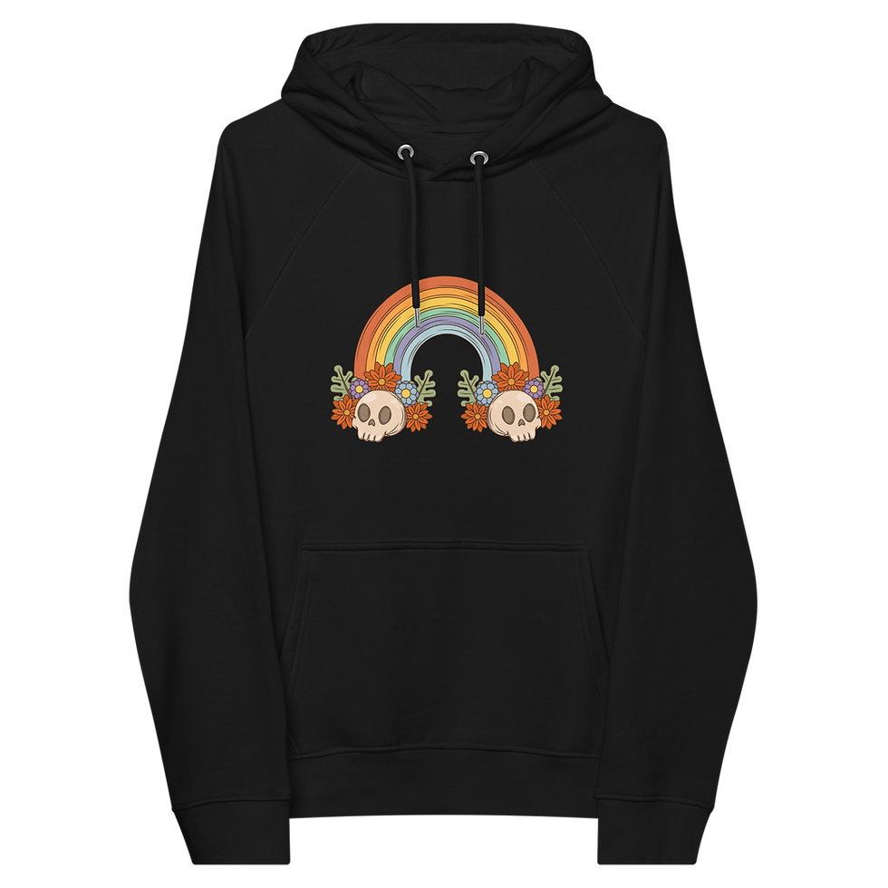 Thumbnail: Unisex eco raglan hoodie