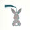 Thumbnail: Cottontail Bunny Easter Bookmark (Easter Pattern)