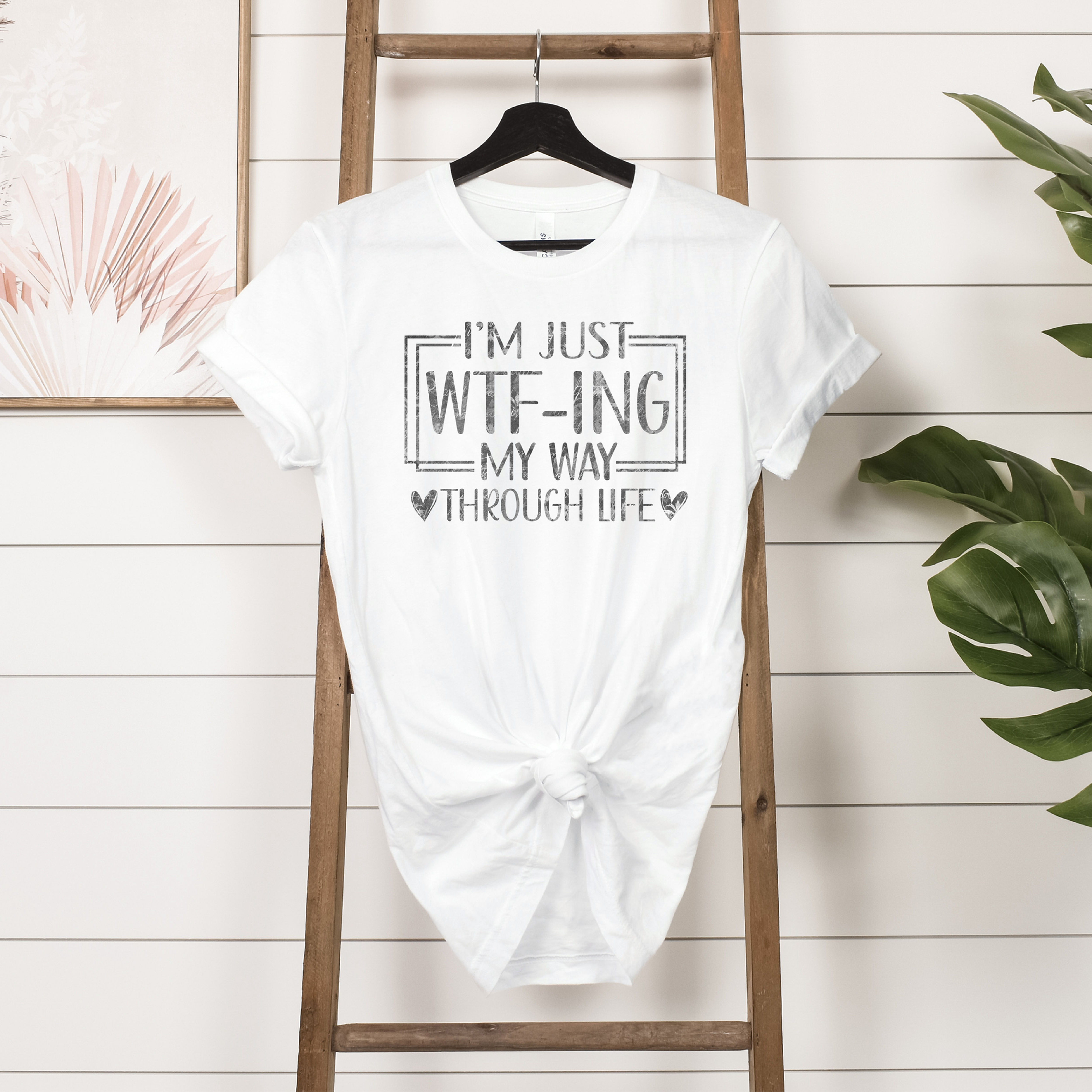I’m Just WTF-ing My Way Through Life Unisex T-Shirt