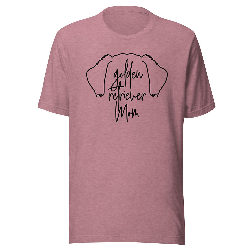 Thumbnail: Golden Retriever Mom Unisex T-Shirt