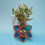 Thumbnail: Fairy Moon Sun Catcher (Walnut/Northern Lights Acrylic)