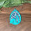 Thumbnail: Floppy Eared Bunny Hanging Planter Box Sign (Pastel Blue/Blue Mirrored Easter)