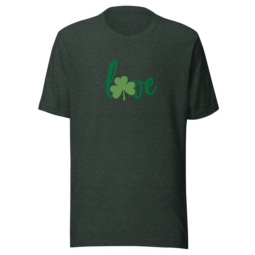 Thumbnail: A Little Irish Love Unisex T-Shirt