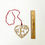 Thumbnail: Personalized Monogram Heart Ornament (Unfinished)
